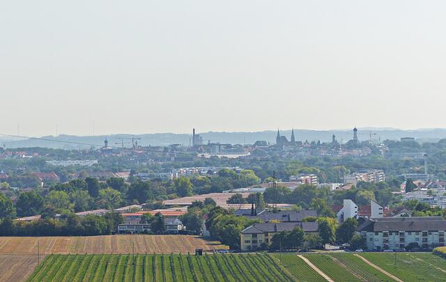 Blick auf Augsburg