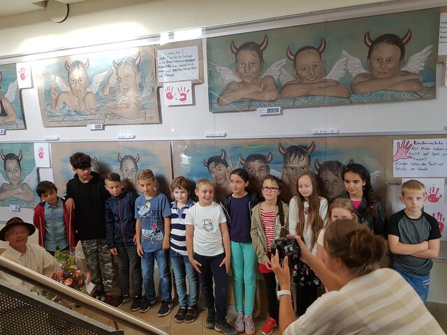 Fototermin für die Klasse 4b