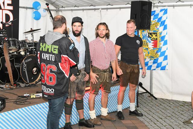 Die alten Hasen in der Verteidigung: Matthias Forster​, Marc Streicher​ und Alexander Strehler​