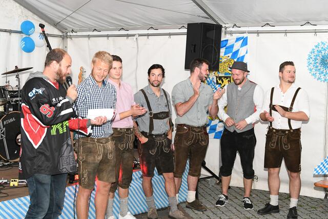 Altbewährte Stürmer: Henning Schütz​, Paul Siegler​, Hayden Trupp​, Pascal Rentel​, Lukas Fettinger​ und Patrick Zimmermann