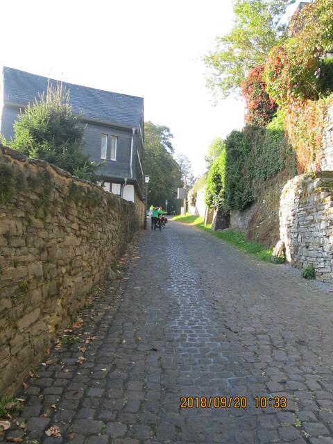 Ausfahrt von Monschau zum Vennbahn-Radweg ;-)
