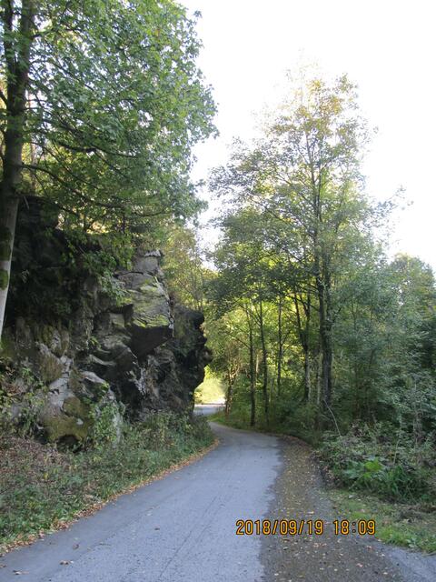 Abfahrt nach Monschau