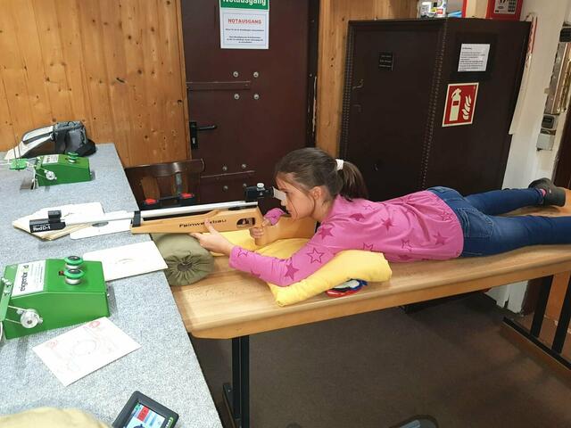 Liegend-Training im FSK