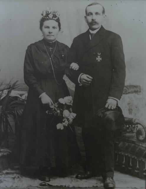 Meine Großeltern Josef und Karoline Müller geb. Gaul.