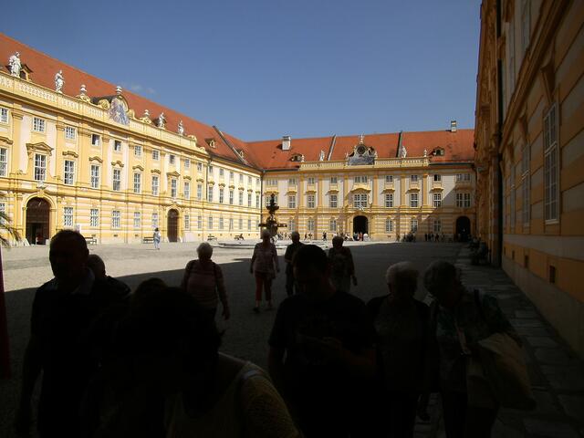 Einer der Innenhöfe von Stift Melk