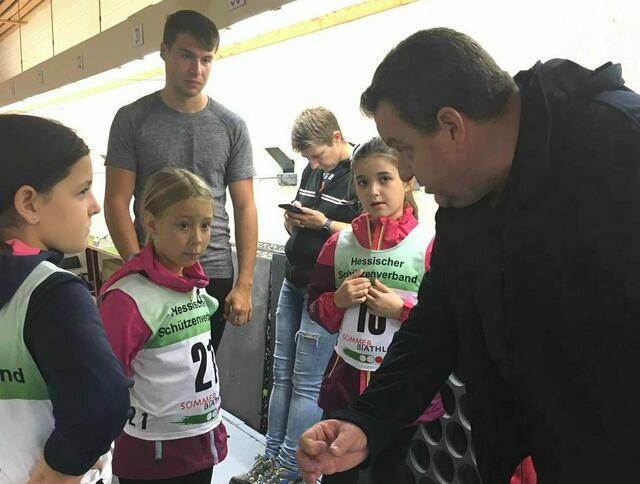 Coaching durch Schützenmeister Denis Kaplanovic