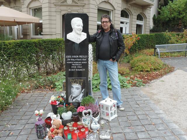 Vorsitzender und Elvis-Fan Denis Delaruelle