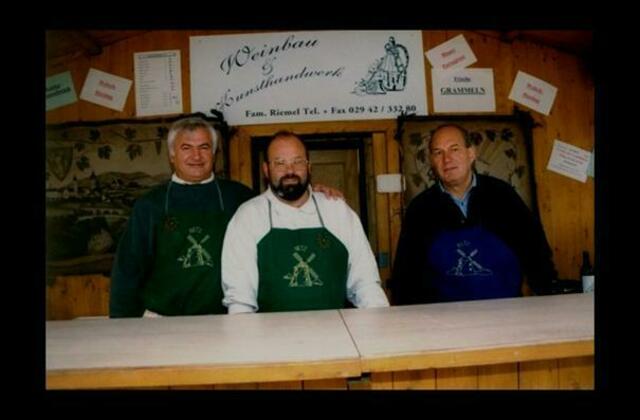 Der Stand der Retzer SPÖ auf dem Retzer Weinlesefest.