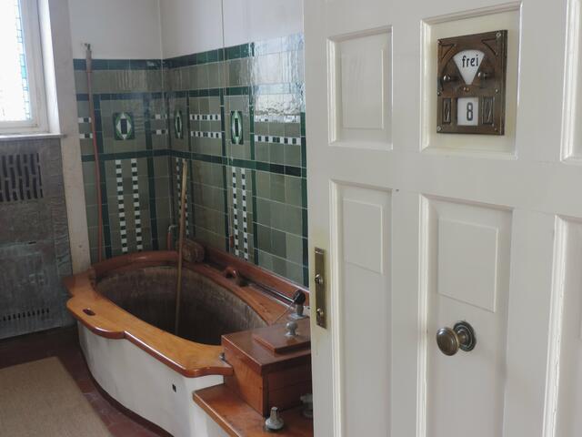 Badekabine im Sprudelhof