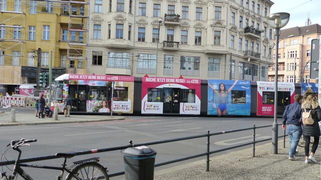 Kastanienallee - Linie M 1 und M 12