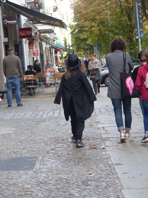 ..mit Frack und Zylinder !