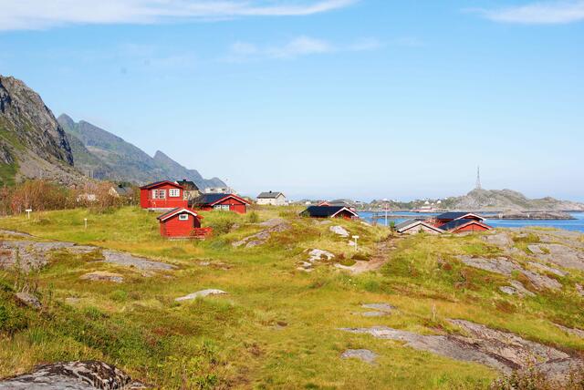 Die Spitze der Lofoten ist erreicht. Im Örtchen A nehmen wir uns viel Zeit .