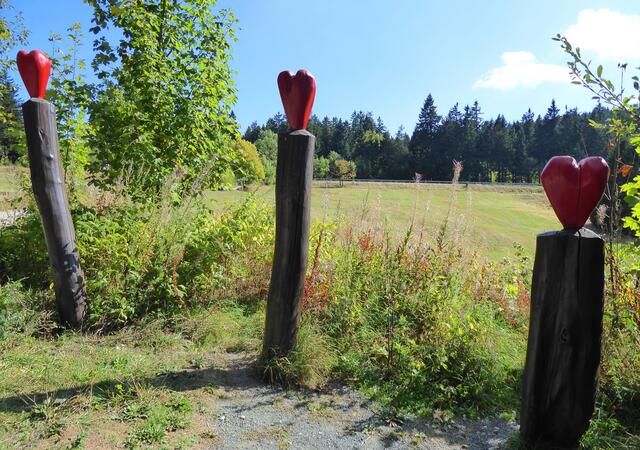 Herzen am Weg