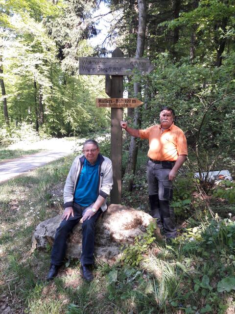 Deisterkamm Wegweiser