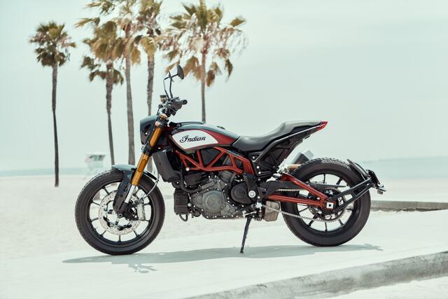 Weiteres Schmankerl auf der Kölner Motorradmesse ist die neue Indian FTR 1200 im Stil der US-amerikanischen Flat-Track-Bikes. | Foto: © Indian /TRDzweirad
