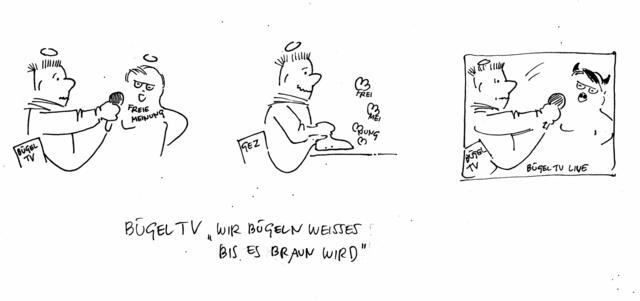 Achtung Bügel-Presseartikel der Schweriner Zeitung