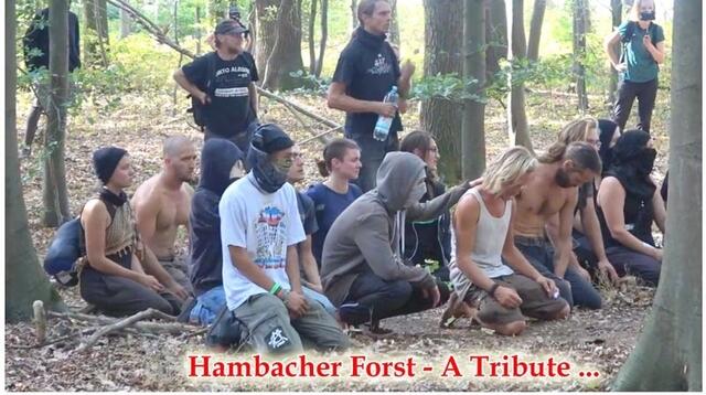 Halten zusammen - die People vom Hambacher Wald
