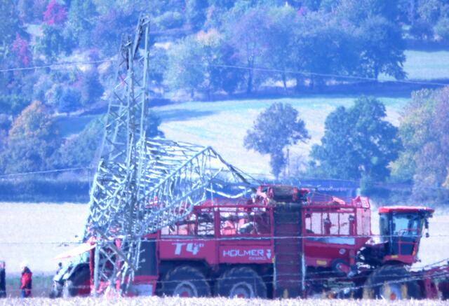 Ist das der neue Rübenroder mit Ausleger?