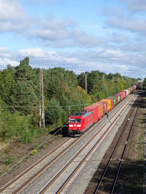 Containerlindwürmer nach Nord....