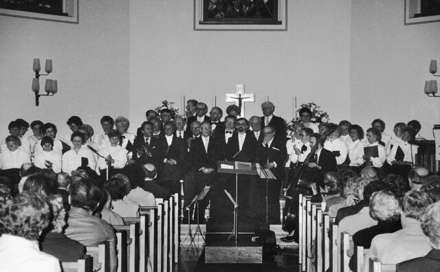 Festkonzert der Chorgemeinschaft Hannover-Wülfel zum 100. Vereinsgeburtstag in der Matthäi-Kirche.