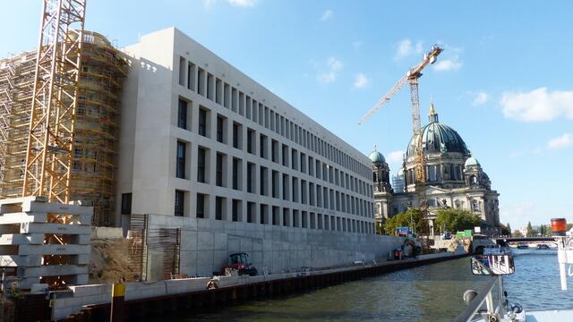 Das im Bau befindliche Humbold-Forum !