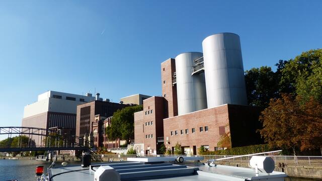 Kraftwerk Charlottenburg und Siemenssteg