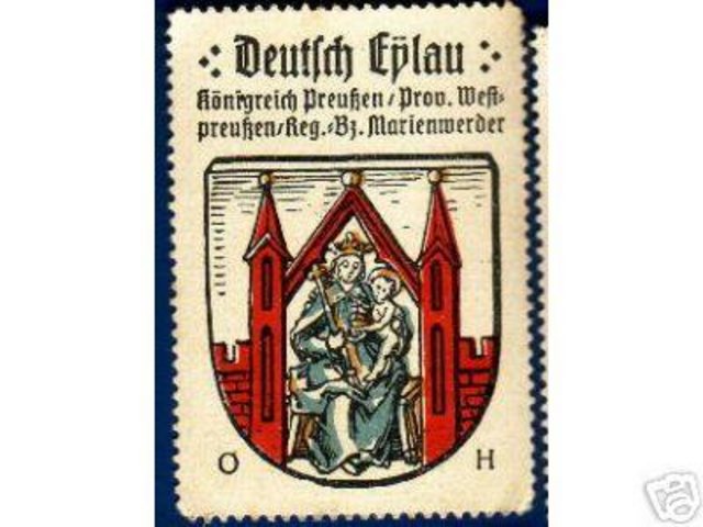 Wappen von Deutsch Eylau / Westpreußen | Foto: Quelle unbekannt
