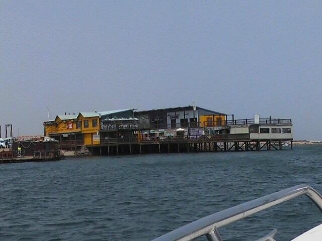 . . . im Hafen von Walvis Bay . . .