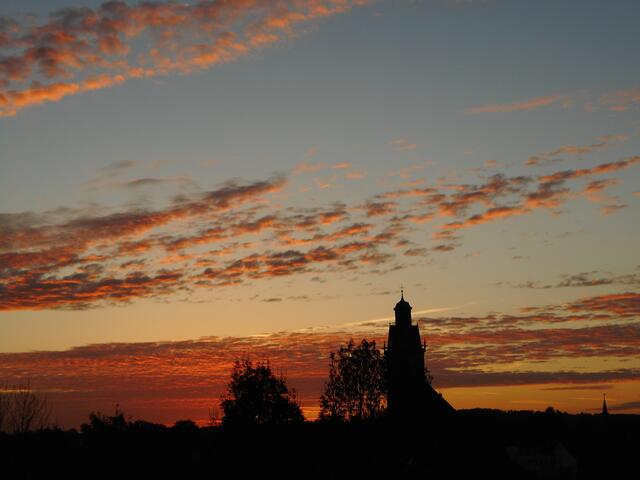 Blick zur KILIANS-KIRCHE.