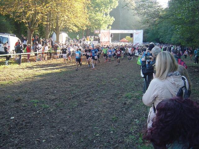 Der Start zum Lauf auf den Brocken ist erfolgt.