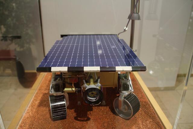 Der Sojourner (Gast) an Bord des ,,Pathfinders" war das erste Auto auf dem Mars.
