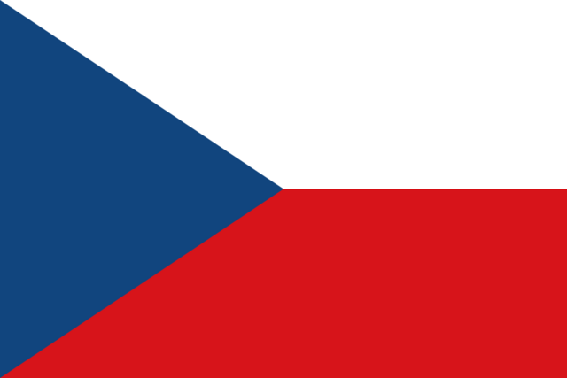 Flagge der Tschechoslowakische Republik (1948–1960) &gt; https://de.wikipedia.org/wiki/Tschechoslowakische_Republik_(1948%E2%80%931960) | Foto: wie vor