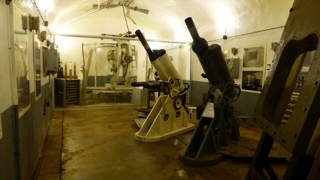 8,1 cm Festungsgranatwerfer -Reichweite 3,5 km