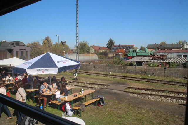 Ausblick aus dem Büffet
