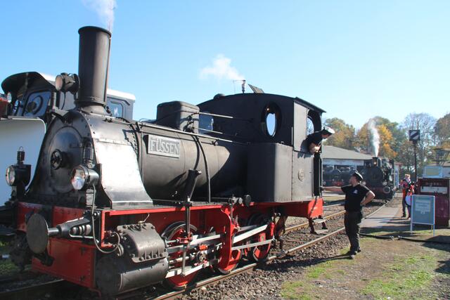 FÜSSEN, Normalspur-Dampflokomotive
