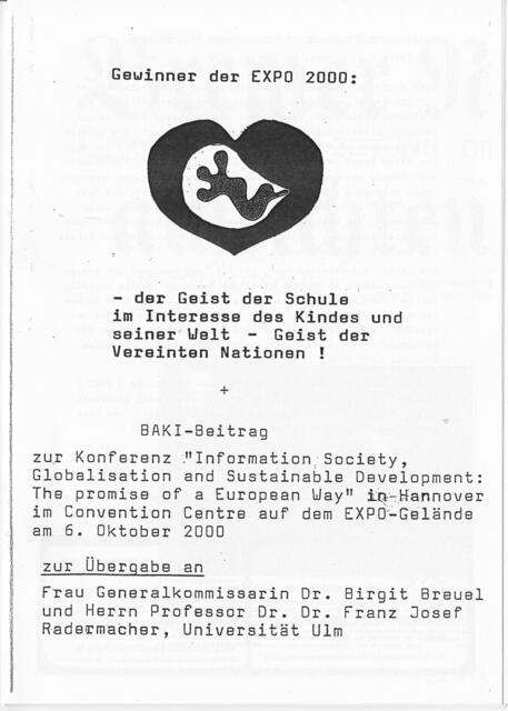 Seite 3 aus "Dokumente zur Geschichte des Bremer Schulgeistes"