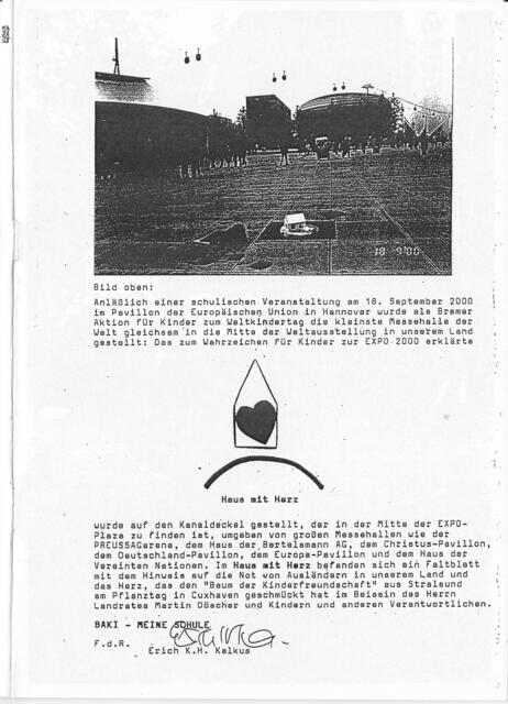 Seite 15 aus "Dokumente zur Geschichte des Bremer Schulgeistes"