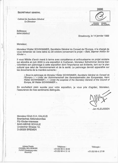 Seite 13 aus "Dokumente zur Geschichte des Bremer Schulgeistes"