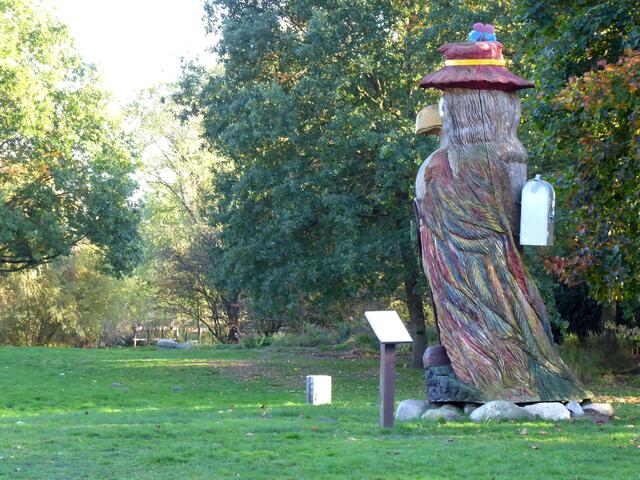 Skulptur im Erlebnispark