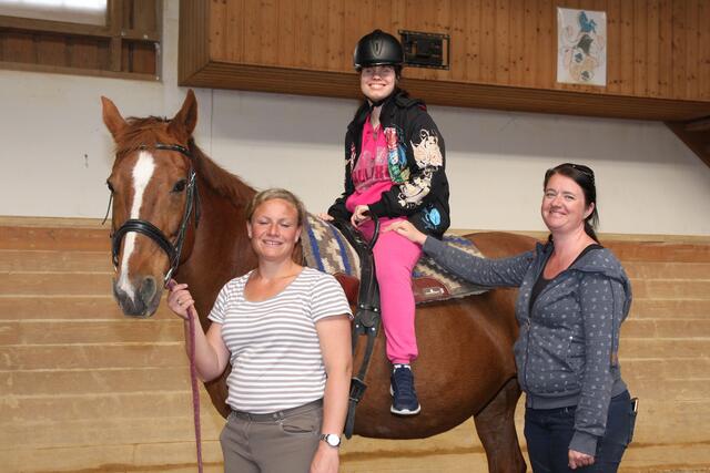Reittherapie mit Sarah Brandl