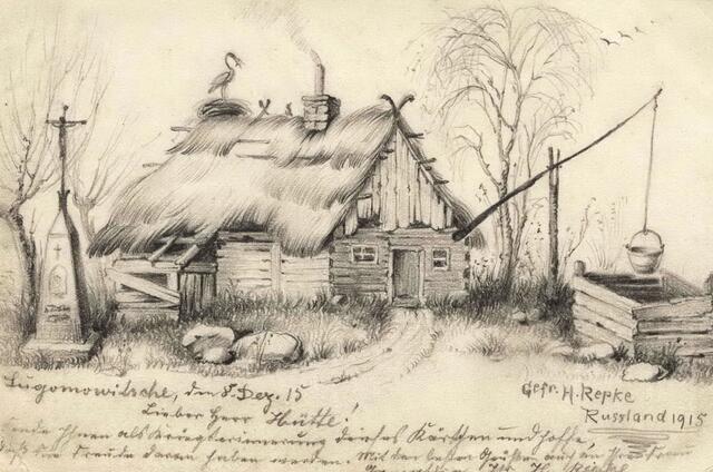 So konnten sich die Familien in Deutschland kaum vorstellen, was an der Front wirklich geschah. Die Propaganda berichtete in erster Linie von glanzvollen Siegen.