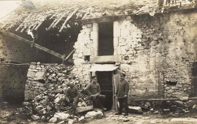 Die Zerstörungen in diesem Krieg spielten sich nicht auf deutschem Boden ab. Dafür in Ländern der Entente.