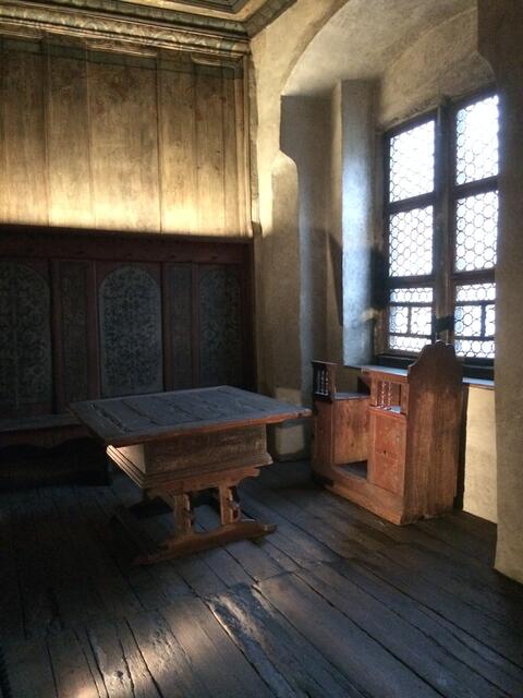 In dieser Stube hat Martin Luther mit seiner Familie gelebt
