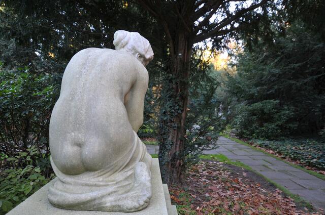 Der Engesohder Friedhof im Herbst