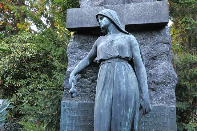 Der Engesohder Friedhof im Herbst