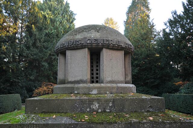 Der Engesohder Friedhof im Herbst