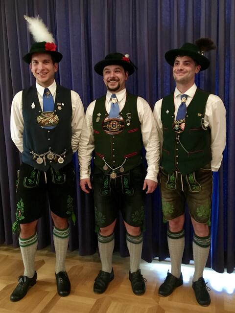 Bei den Buam der Altersklasse II konnte sich Christian Haak (re.) über den 3. Platz freuen.