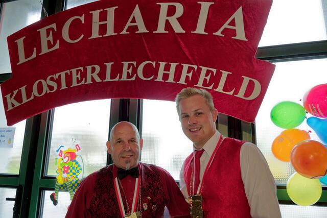Bewährte Strippenzieher der Lecharia sind Hofmarschall Matthias Krause und Präsident Ali Brecheisen.