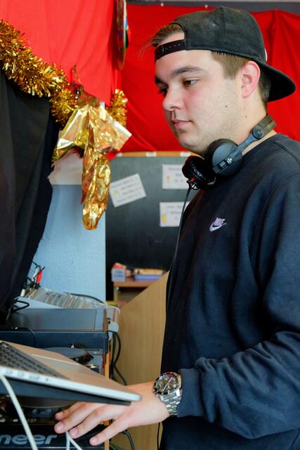 DJ Max sorgte für Faschingslaune.