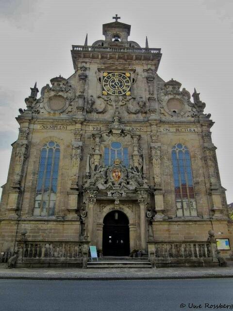Fassade der Stadtkirche Bückeburg 16.9.
